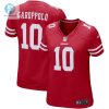 Womens San Francisco 49Ers Jimmy Garoppolo Nike Scarlet Game Player Jersey stylepulseusa 1