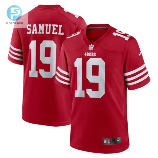 Womens San Francisco 49Ers Deebo Samuel Nike Scarlet Team Game Jersey stylepulseusa 1