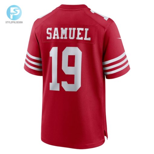 Womens San Francisco 49Ers Deebo Samuel Nike Scarlet Team Game Jersey stylepulseusa 1 2
