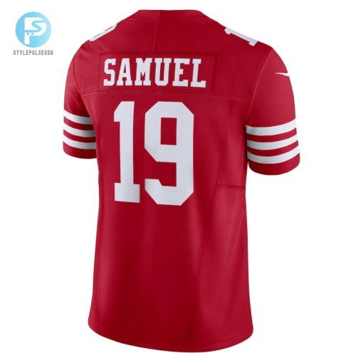 Mens San Francisco 49Ers Deebo Samuel Nike Scarlet Vapor F.U.S.E. Limited Jersey stylepulseusa 1 2