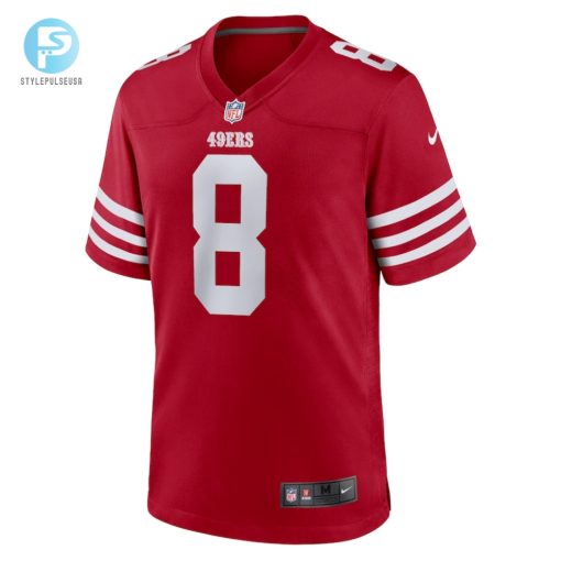 Mens San Francisco 49Ers Steve Young Nike Scarlet Retired Player Game Jersey stylepulseusa 1 1