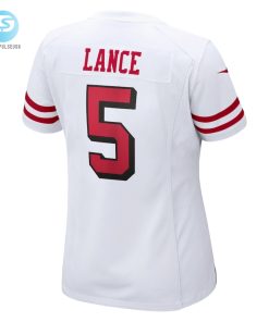 Womens San Francisco 49Ers Trey Lance Nike White Player Jersey stylepulseusa 1 2