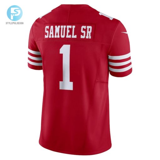 Mens San Francisco 49Ers Deebo Samuel Sr Nike Scarlet Vapor F.U.S.E. Limited Jersey stylepulseusa 1 2