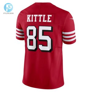 Mens San Francisco 49Ers George Kittle Nike Scarlet Vapor F.U.S.E. Limited Jersey stylepulseusa 1 5