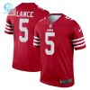 Mens San Francisco 49Ers Trey Lance Nike Scarlet Legend Jersey stylepulseusa 1