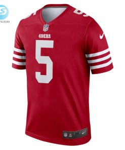Mens San Francisco 49Ers Trey Lance Nike Scarlet Legend Jersey stylepulseusa 1 1