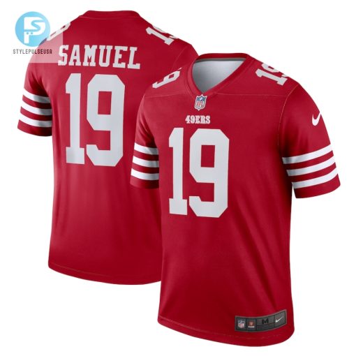 Mens San Francisco 49Ers Deebo Samuel Nike Scarlet Legend Jersey stylepulseusa 1