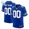 Mens Seattle Seahawks Nike Royal Throwback Custom Jersey stylepulseusa 1