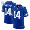 Mens Seattle Seahawks Dk Metcalf Nike Royal Throwback Player Game Jersey stylepulseusa 1