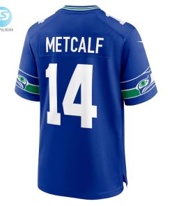 Mens Seattle Seahawks Dk Metcalf Nike Royal Throwback Player Game Jersey stylepulseusa 1 2