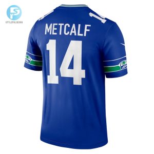 Mens Seattle Seahawks Dk Metcalf Nike Royal Throwback Legend Player Jersey stylepulseusa 1 2