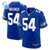 Mens Seattle Seahawks Bobby Wagner Nike Royal Throwback Player Game Jersey stylepulseusa 1