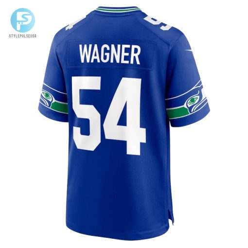 Mens Seattle Seahawks Bobby Wagner Nike Royal Throwback Player Game Jersey stylepulseusa 1 2