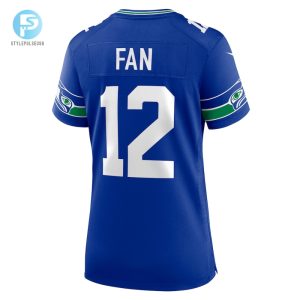 Womens Seattle Seahawks 12S Nike Royal Player Jersey stylepulseusa 1 2