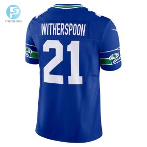 Mens Seattle Seahawks Devon Witherspoon Nike Royal Alternate Vapor F.U.S.E. Limited Jersey stylepulseusa 1 2