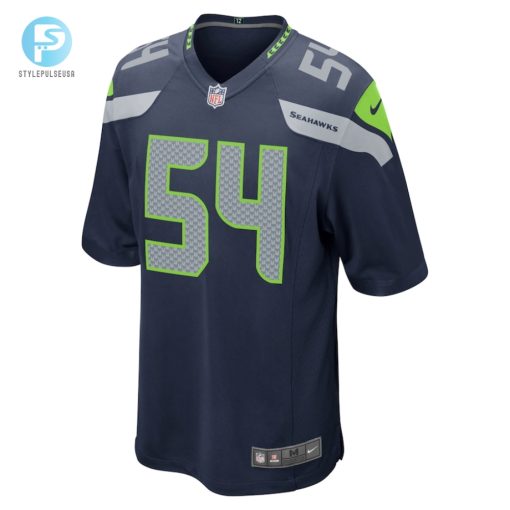 Mens Seattle Seahawks Bobby Wagner Nike College Navy Game Team Jersey stylepulseusa 1 1