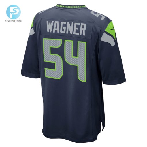 Mens Seattle Seahawks Bobby Wagner Nike College Navy Game Team Jersey stylepulseusa 1 2