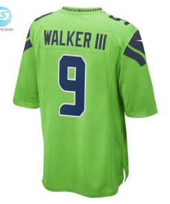 Mens Seattle Seahawks Kenneth Walker Iii Nike Neon Green Game Jersey stylepulseusa 1 2