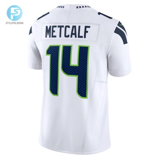 Mens Seattle Seahawks Dk Metcalf Nike White Vapor F.U.S.E. Limited Jersey stylepulseusa 1 2