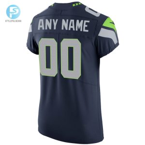 Mens Seattle Seahawks Nike Navy Vapor Untouchable Custom Elite Jersey stylepulseusa 1 2