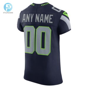 Mens Seattle Seahawks Nike College Navy Vapor F.U.S.E. Elite Custom Jersey stylepulseusa 1 2