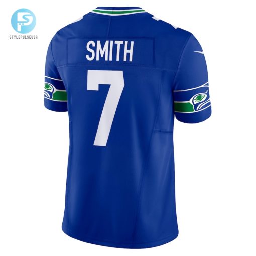 Mens Seattle Seahawks Geno Smith Nike Royal Alternate Vapor F.U.S.E. Limited Jersey stylepulseusa 1 2