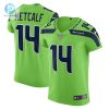 Mens Seattle Seahawks Dk Metcalf Nike Neon Green Alternate Vapor Elite Player Jersey stylepulseusa 1