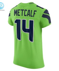 Mens Seattle Seahawks Dk Metcalf Nike Neon Green Alternate Vapor Elite Player Jersey stylepulseusa 1 2