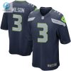 Youth Seattle Seahawks Russell Wilson Nike College Navy Team Color Game Jersey stylepulseusa 1
