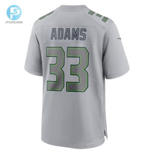 Mens Seattle Seahawks Jamal Adams Nike Gray Atmosphere Fashion Game Jersey stylepulseusa 1 2