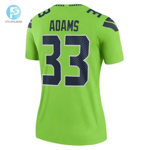 Womens Seattle Seahawks Jamal Adams Nike Neon Green Legend Jersey stylepulseusa 1 2