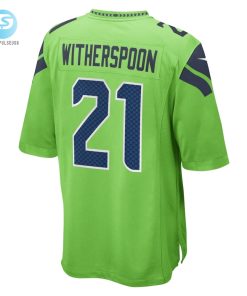Mens Seattle Seahawks Devon Witherspoon Nike Neon Green Game Jersey stylepulseusa 1 2