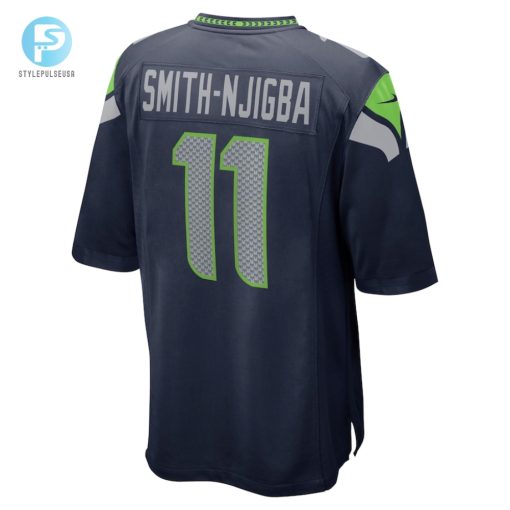 Mens Seattle Seahawks Jaxon Smithnjigba Nike College Navy 2023 Nfl Draft First Round Pick Game Jersey stylepulseusa 1 2