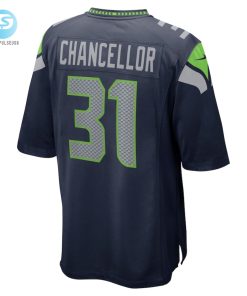 Mens Seattle Seahawks Kam Chancellor Nike College Navy Retired Player Game Jersey stylepulseusa 1 2