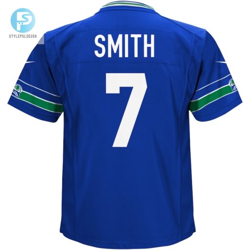 Preschool Seattle Seahawks Geno Smith Nike Royal Game Jersey stylepulseusa 1 2
