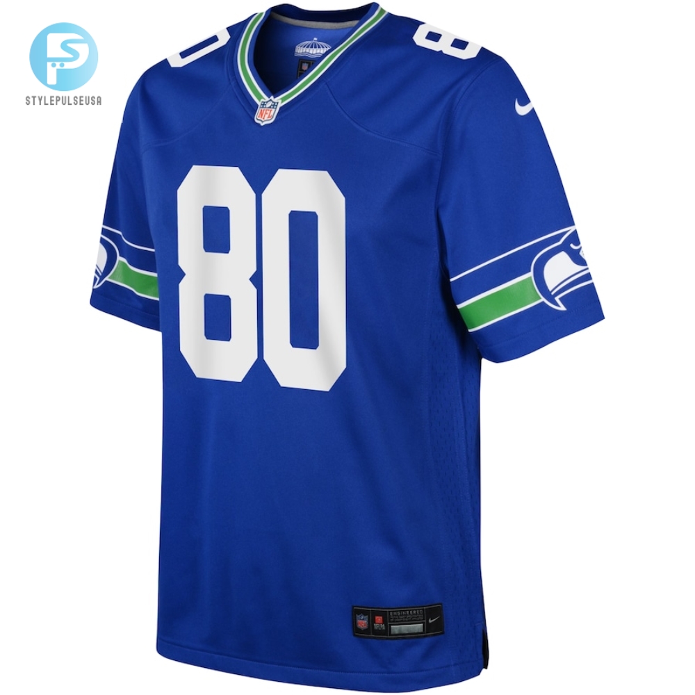 Youth Seattle Seahawks Steve Largent Nike Royal Alternate Retired Player Game Jersey 