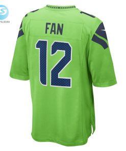 Mens Seattle Seahawks 12S Nike Neon Green Game Jersey stylepulseusa 1 2