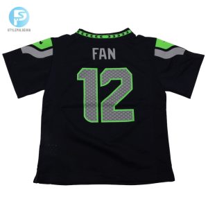 Toddler Seattle Seahawks 12S Nike Navy Game Jersey stylepulseusa 1 2