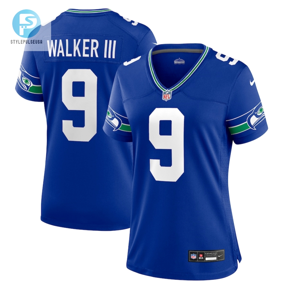 Womens Seattle Seahawks Kenneth Walker Iii Nike Royal Player Jersey stylepulseusa 1