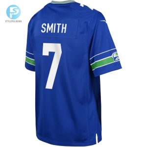 Youth Seattle Seahawks Geno Smith Nike Royal Game Jersey stylepulseusa 1 2