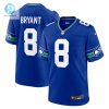 Mens Seattle Seahawks Coby Bryant Nike Royal Throwback Player Game Jersey stylepulseusa 1