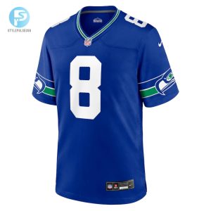 Mens Seattle Seahawks Coby Bryant Nike Royal Throwback Player Game Jersey stylepulseusa 1 1