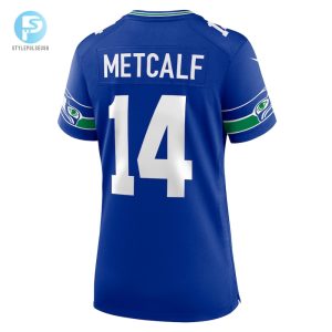 Womens Seattle Seahawks Dk Metcalf Nike Royal Player Jersey stylepulseusa 1 2