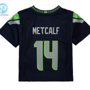 Infant Seattle Seahawks Dk Metcalf Nike College Navy Game Jersey stylepulseusa 1 2