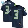 Youth Seattle Seahawks Russell Wilson College Navy Replica Player Jersey stylepulseusa 1