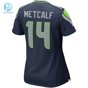 Womens Seattle Seahawks Dk Metcalf Nike College Navy Game Player Jersey stylepulseusa 1 5