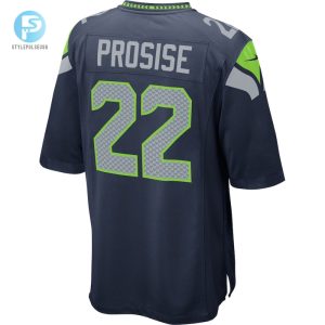 Youth Seattle Seahawks C.J. Prosise Nike College Navy Game Jersey stylepulseusa 1 2