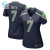 Womens Seattle Seahawks Geno Smith Nike Navy Player Jersey stylepulseusa 1