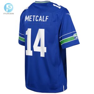 Youth Seattle Seahawks Dk Metcalf Nike Royal Game Jersey stylepulseusa 1 2