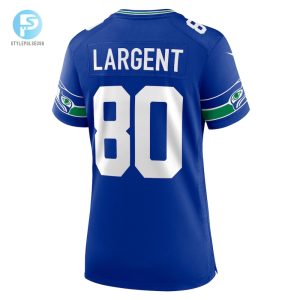 Womens Seattle Seahawks Steve Largent Nike Royal Throwback Retired Player Game Jersey stylepulseusa 1 2